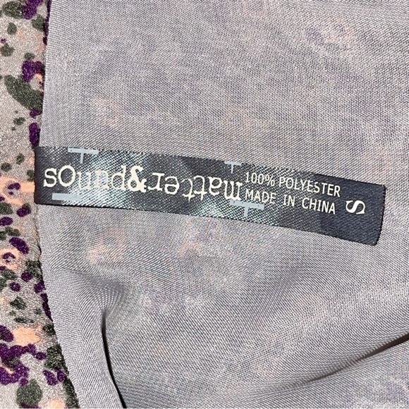 Anthropologie Sound & Matter Floral Skater Skirt - Picture 7 of 8